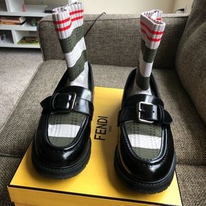 Fendi sock moccasins